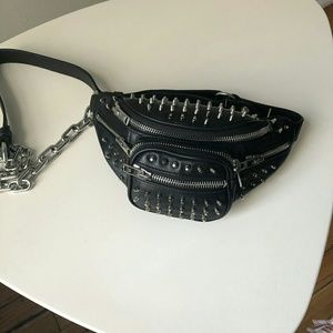 Alexander Wang attica microstud mini fanny pack